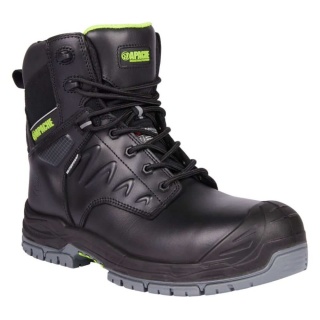 Apache Chilliwack Side Zip Black Waterproof S7S HRO LG FO SC SR Boot - GTS Outsole